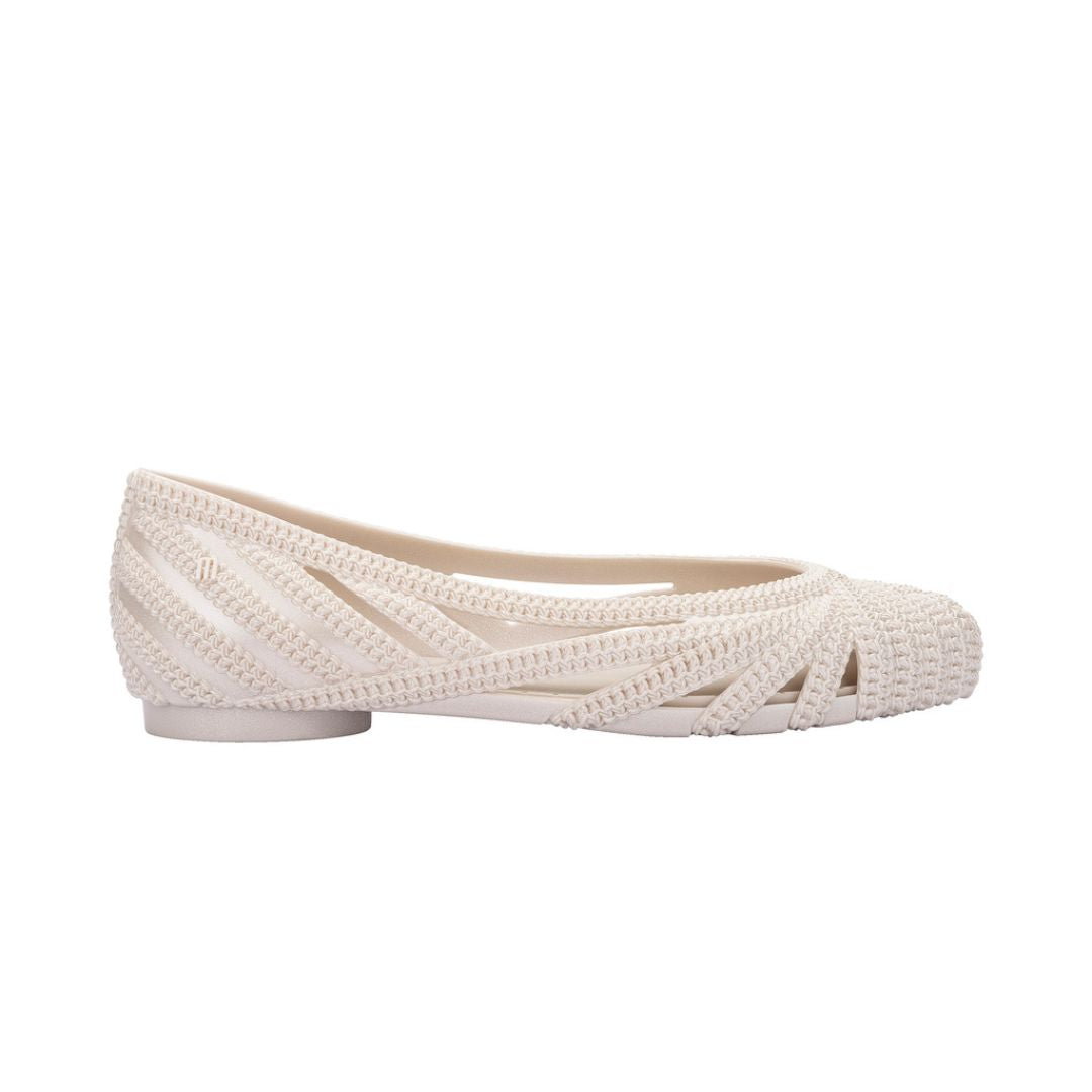 Melissa Femme Classy AD Beige Baleriny Damskie Beżowe