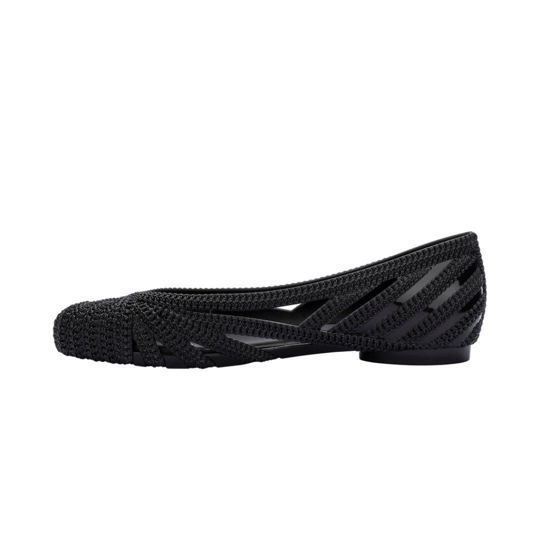 Melissa Femme Classy AD Black Baleriny Damskie Czarne