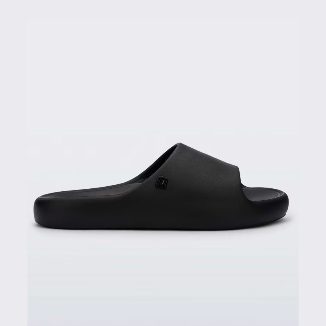 Melissa Free Print Slide Ad Klapki Damskie Black Czarne