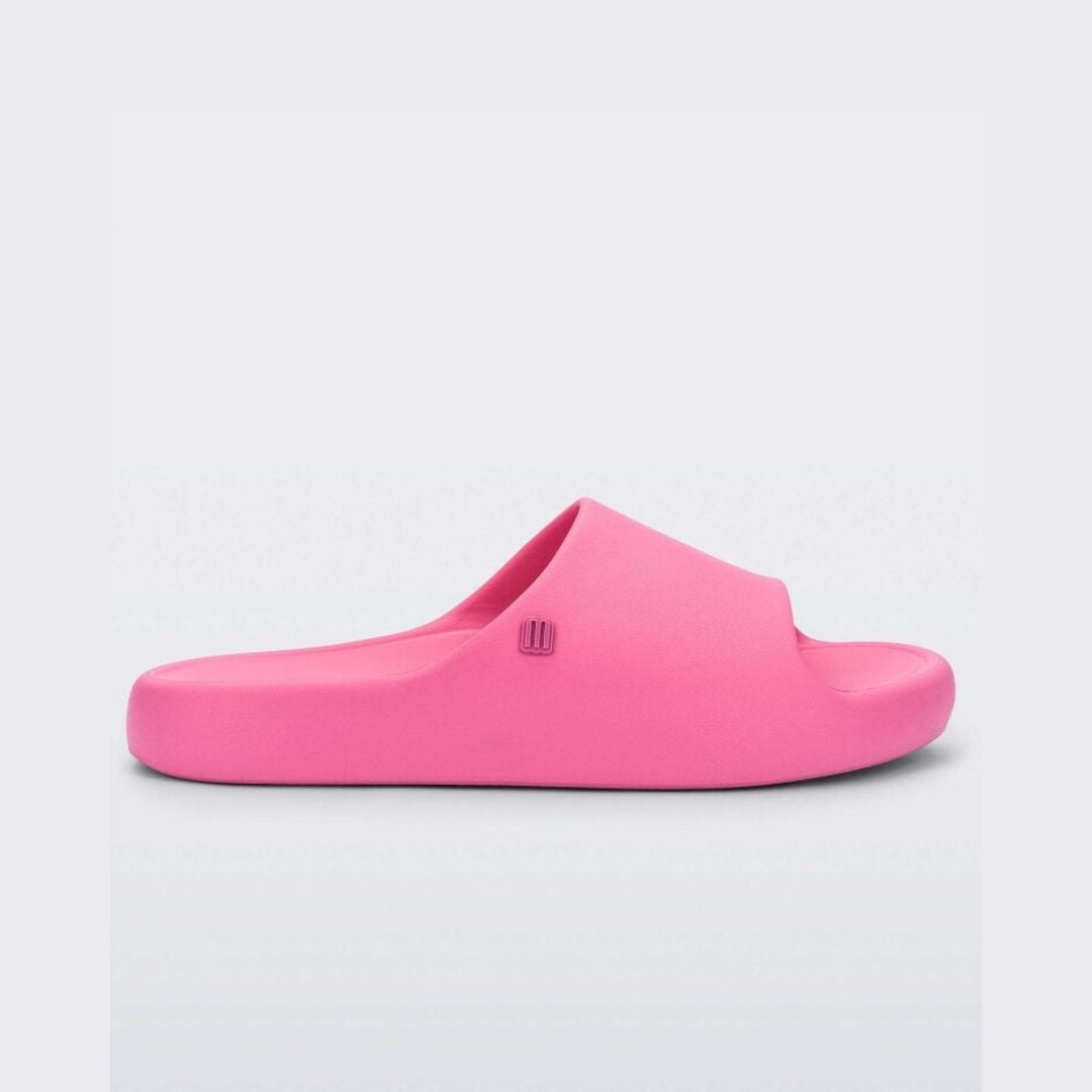 Melissa Free Print Slide Ad Klapki Damskie Pink Różowe