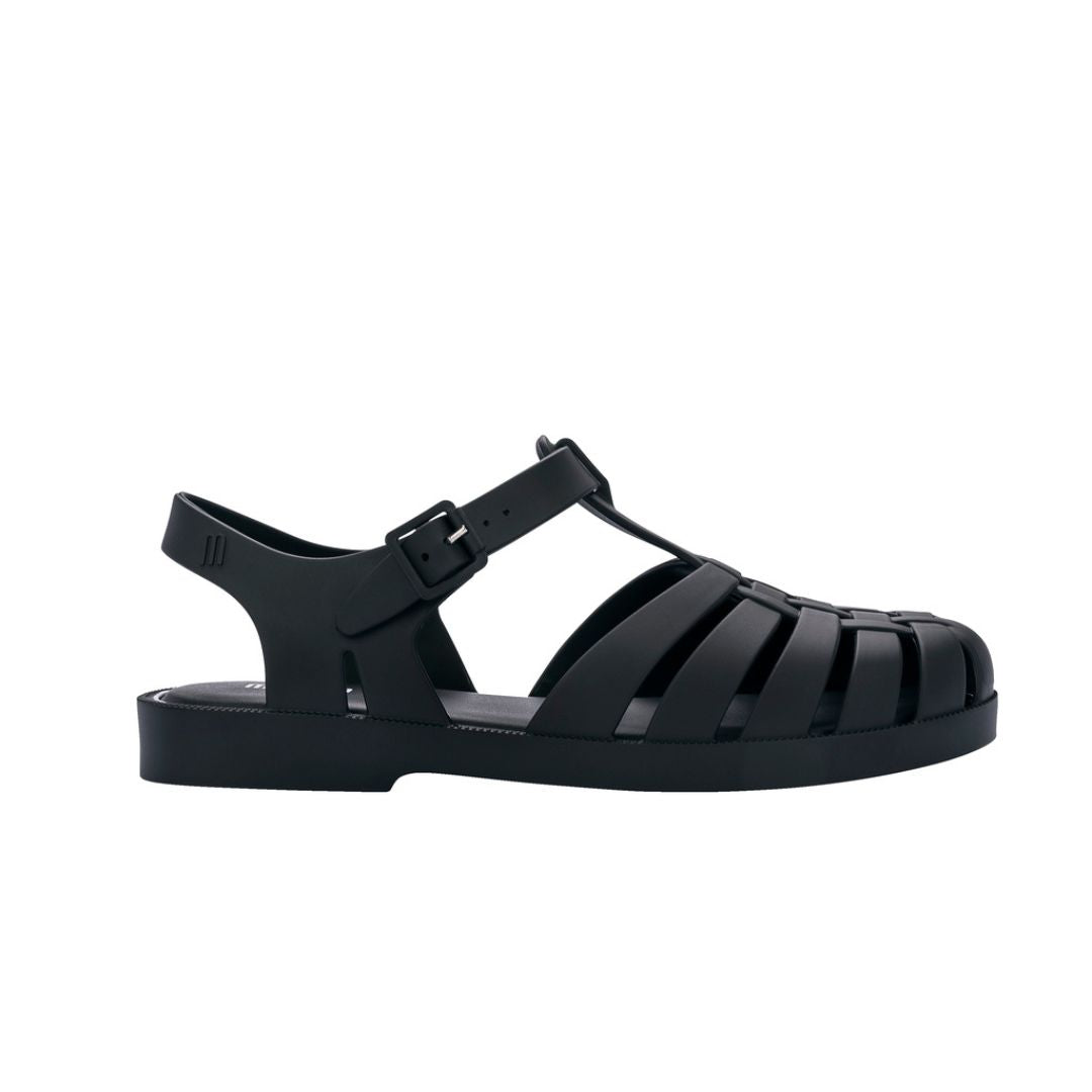 Melissa Possession AD Black Matt Sandały Damskie Czarne Matowe