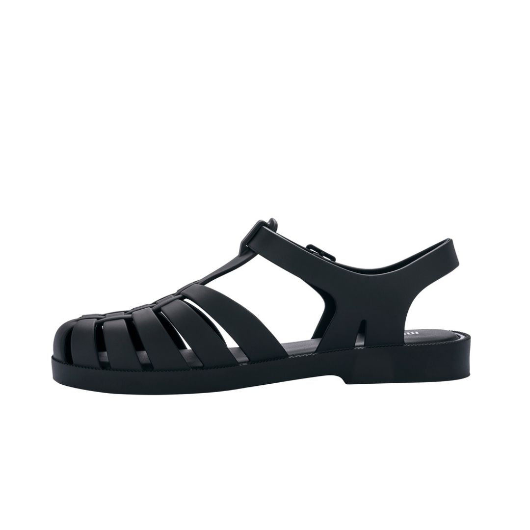 Melissa Possession AD Black Matt Sandały Damskie Czarne Matowe