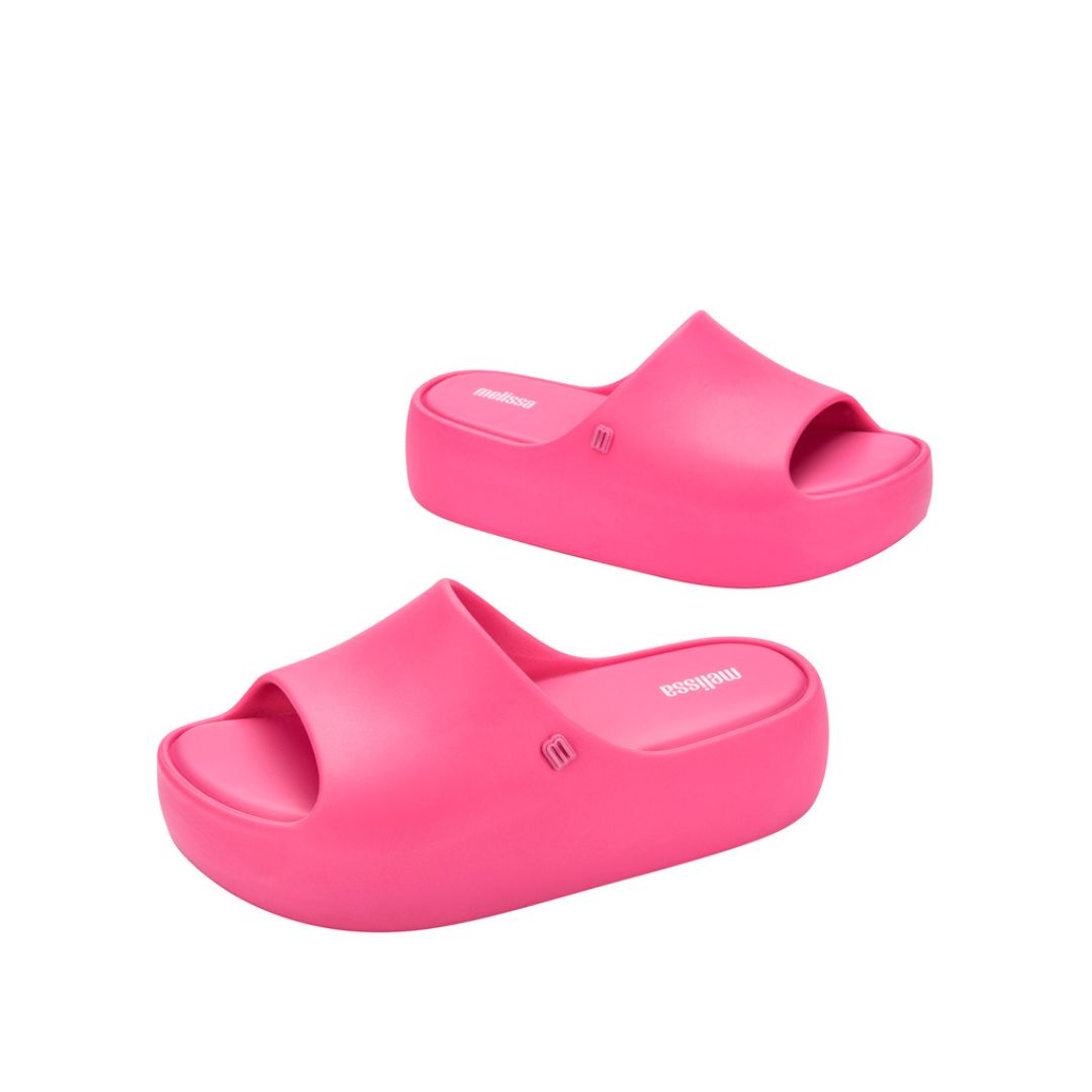 Melissa Free Platform Slide AD Pink Klapki Damskie Na Platformie Różowe
