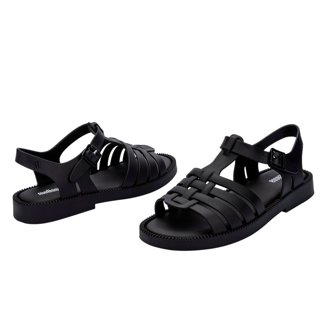 Melissa Possession Fresh AD Black Fosco Matt Sandały Damskie Czarne
