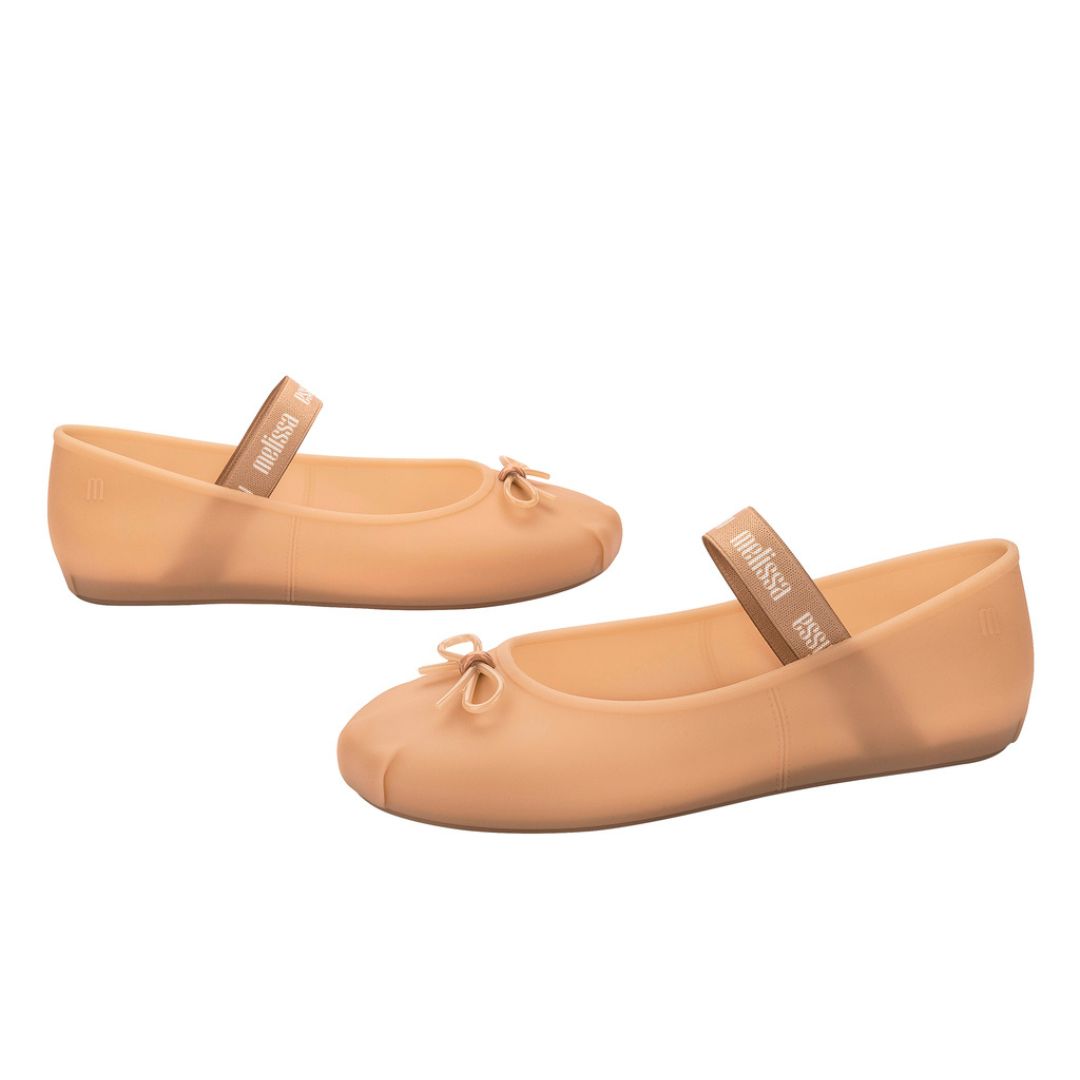 Melissa Sophie Ad Milky Beige Baleriny Damskie Beżowe