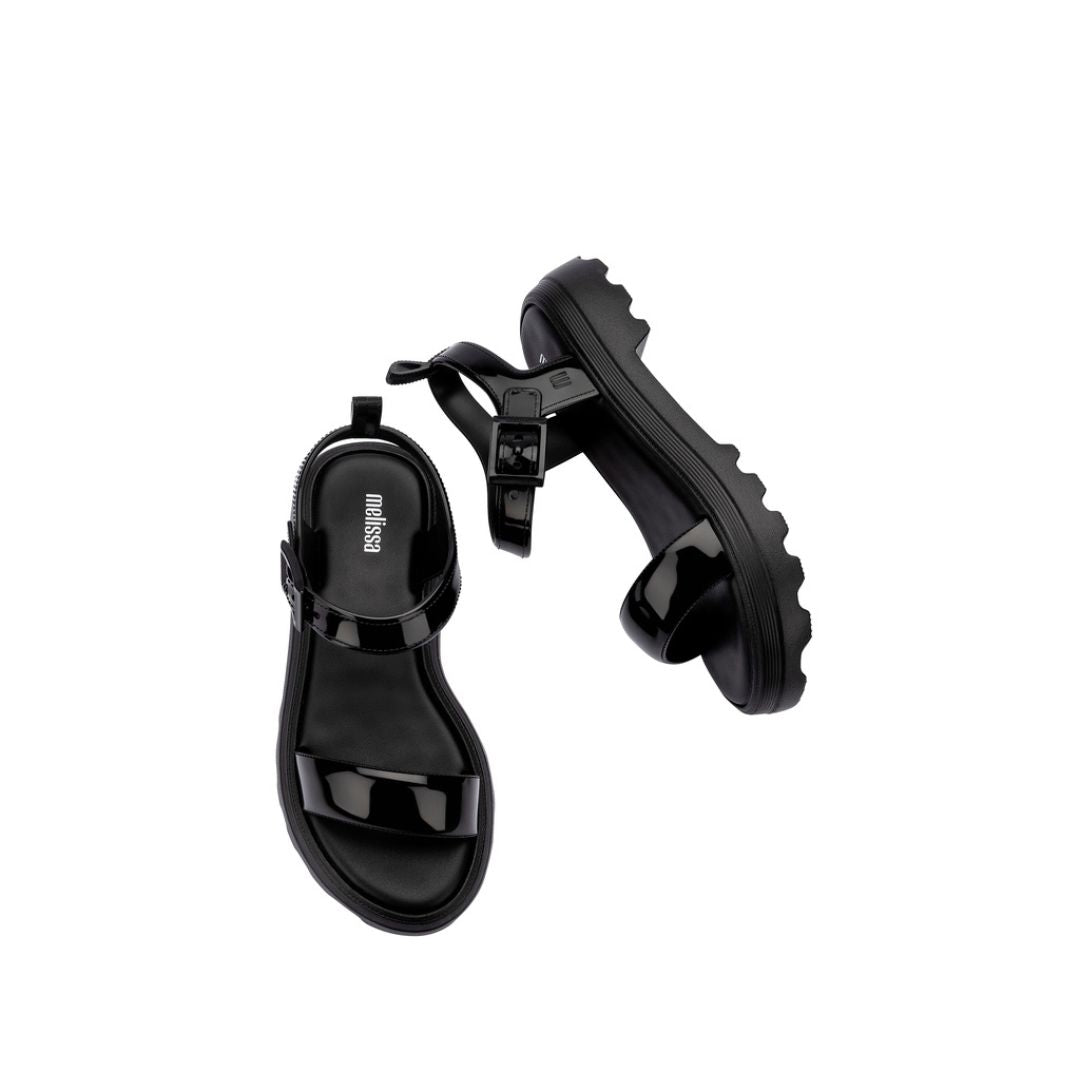 Melissa Town Sandal Ad Black Sandały Damskie Czarne