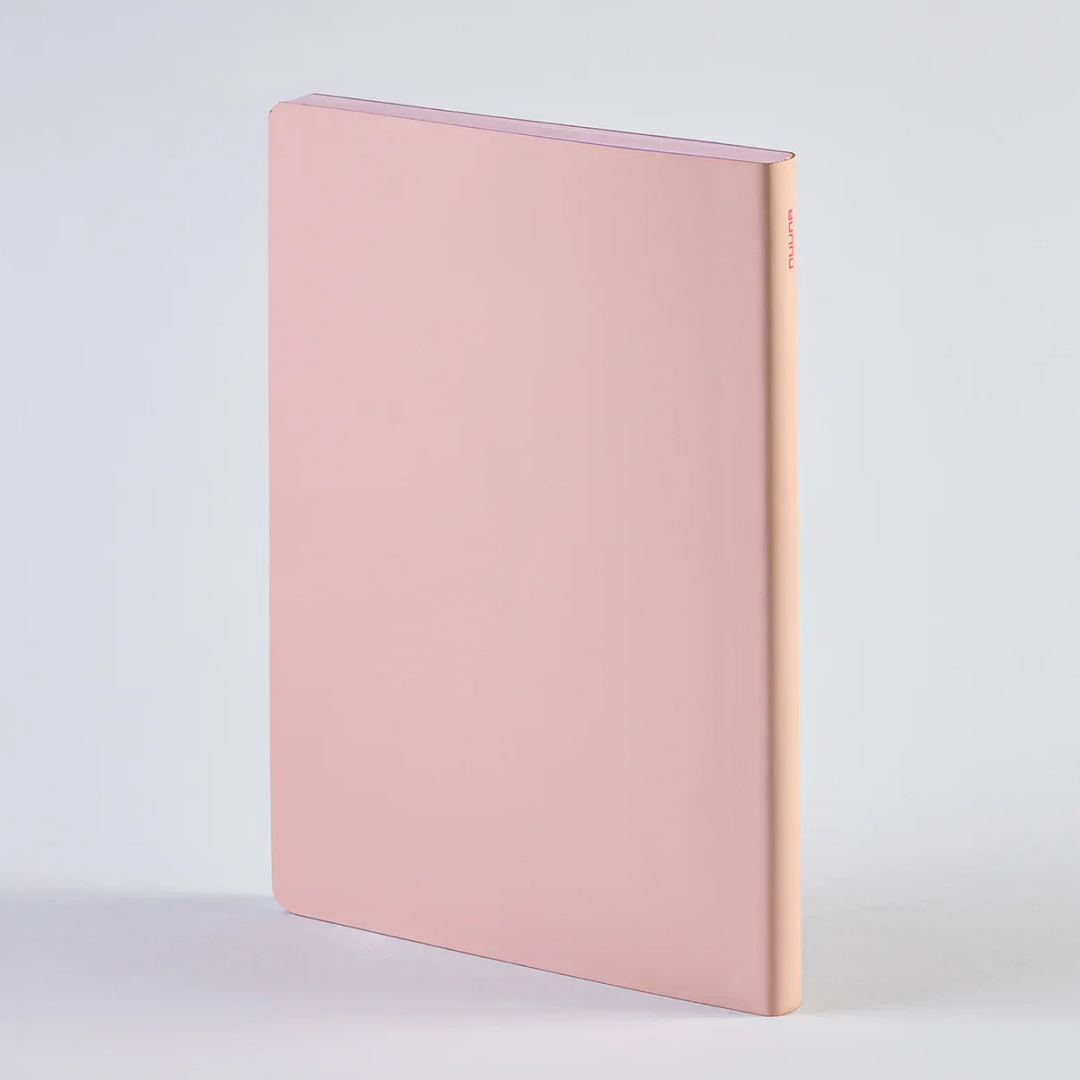Nuuna Notatnik Colour Clash Light Trance Pink L