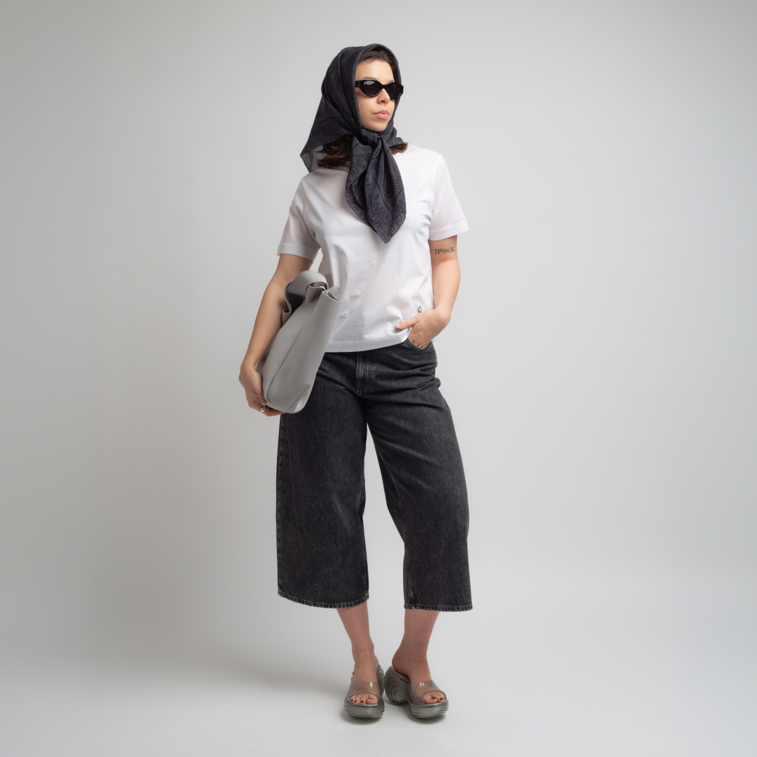 SAMSØE SAMSØE - SACAMINO T-SHIRT BIAŁY KAMERA