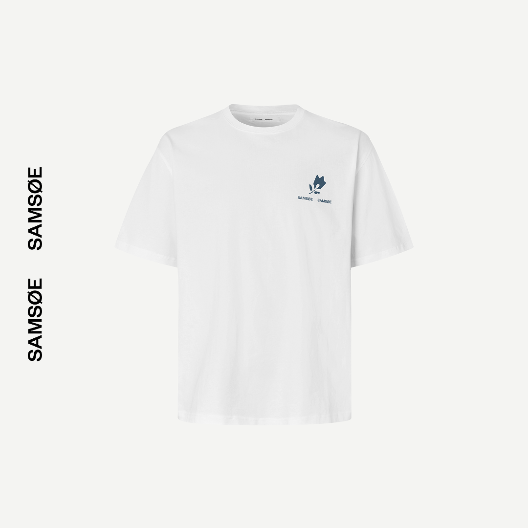 SAMSØE SAMSØE - SACOHEN T-SHIRT BLUE STAMP
