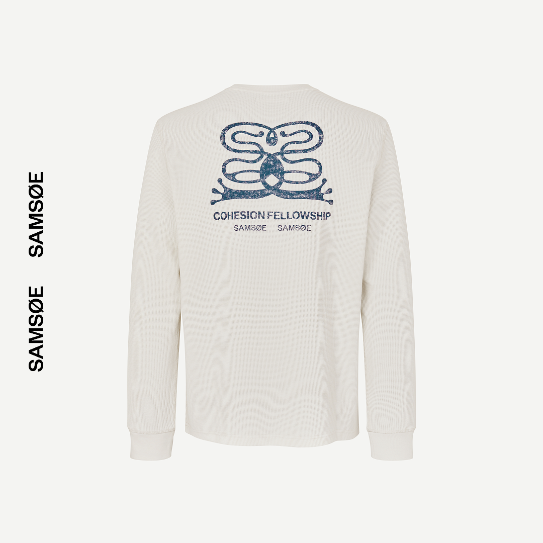 SAMSØE SAMSØE - SAFELLOW LONGSLEEVE CREAM