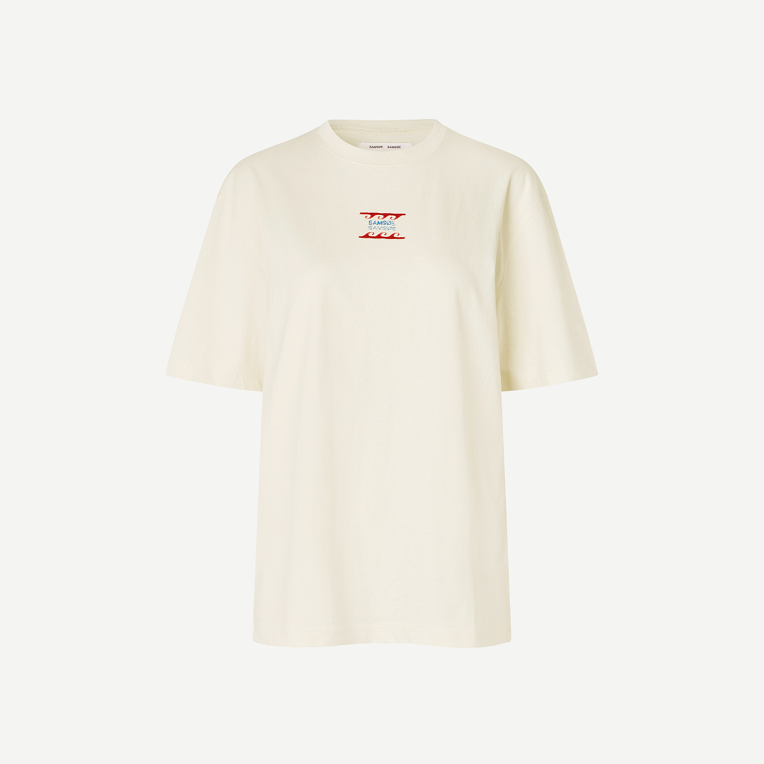 SAMSØE SAMSØE - SAGERGEI T-SHIRT NATURAL