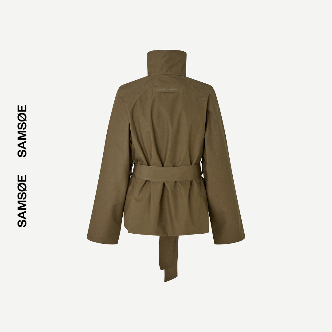 SAMSØE SAMSØE - SAGIA KURTKA WIOSENNA BRĄZOWA