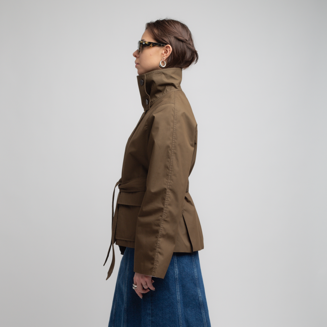 SAMSØE SAMSØE - SAGIA KURTKA WIOSENNA BRĄZOWA