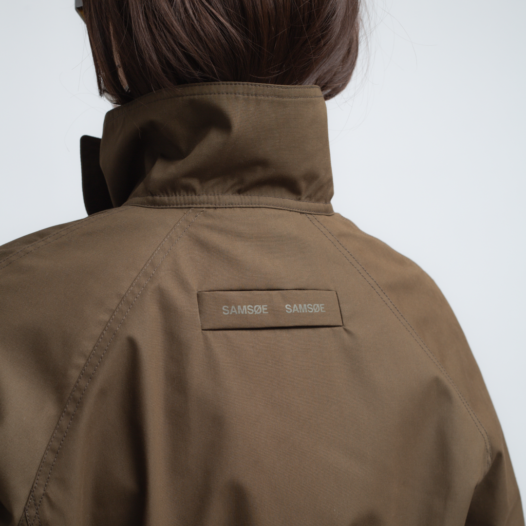 SAMSØE SAMSØE - SAGIA KURTKA WIOSENNA BRĄZOWA