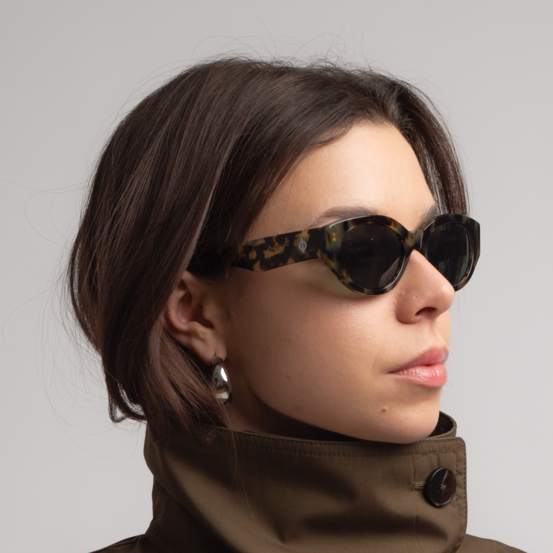 SAMSØE SAMSØE - SAJUDE OKULARY PRZECIWSŁONECZNE TORTOISE