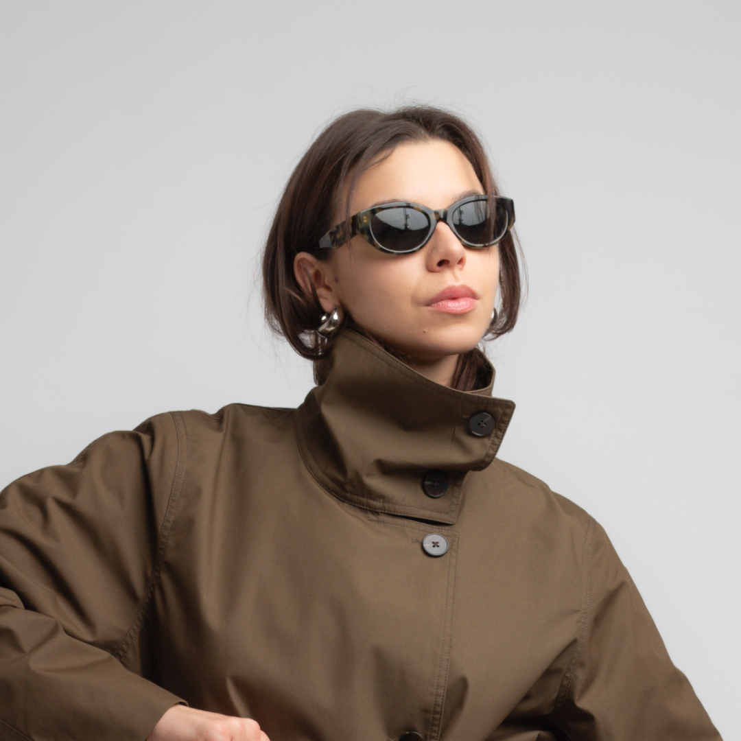 SAMSØE SAMSØE - SAJUDE OKULARY PRZECIWSŁONECZNE TORTOISE