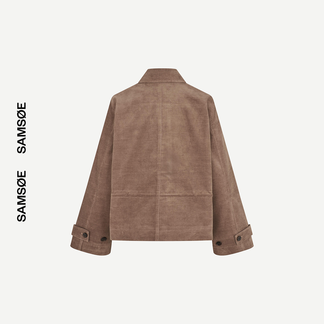 SAMSØE SAMSØE - SALIXA KURTKA WIOSENNA BEŻOWA