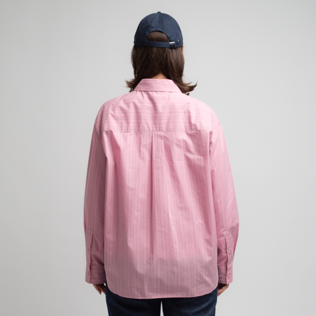 SAMSØE SAMSØE - SALOVA KOSZULA RÓŻOWA