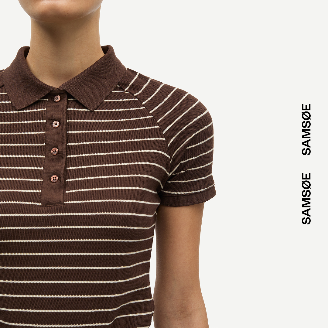 SAMSØE SAMSØE - SAMIA POLO W PASKI