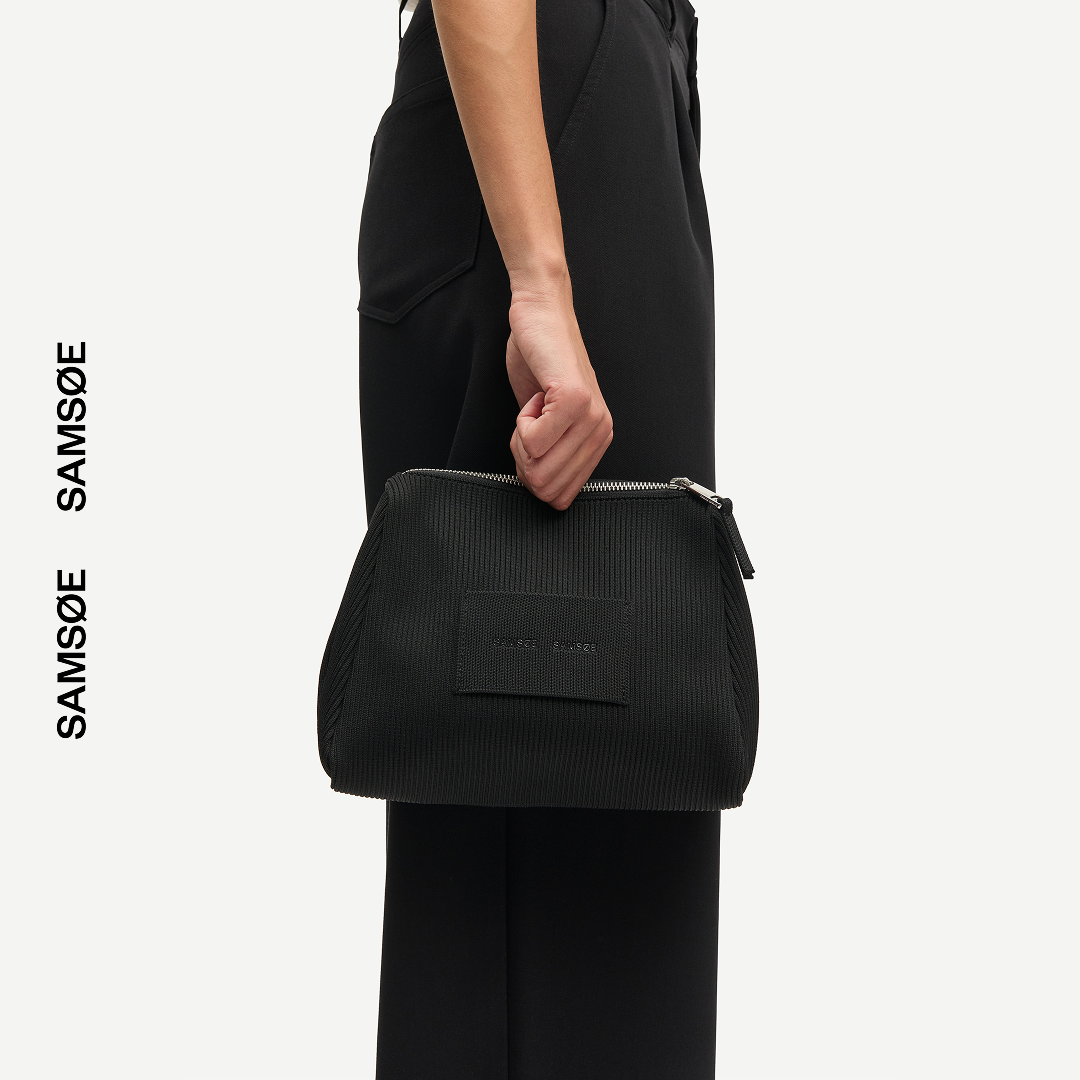 SAMSØE SAMSØE - SAMIRA KOSMETYCZKA CZARNA