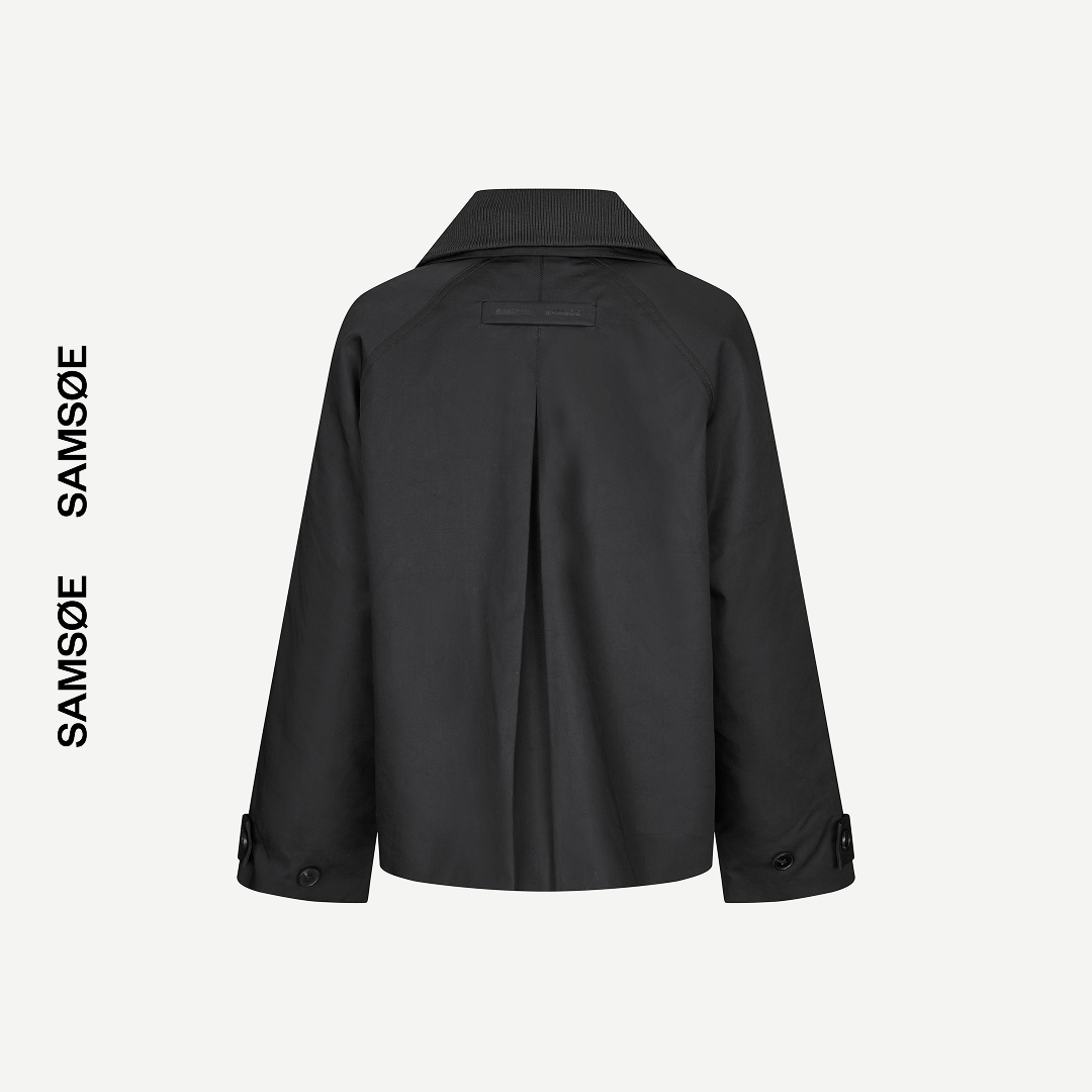 SAMSØE SAMSØE - SARIVO KURTKA WIOSENNA CZARNA