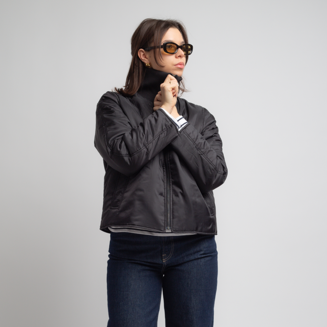 SAMSØE SAMSØE - SARIVO KURTKA WIOSENNA CZARNA