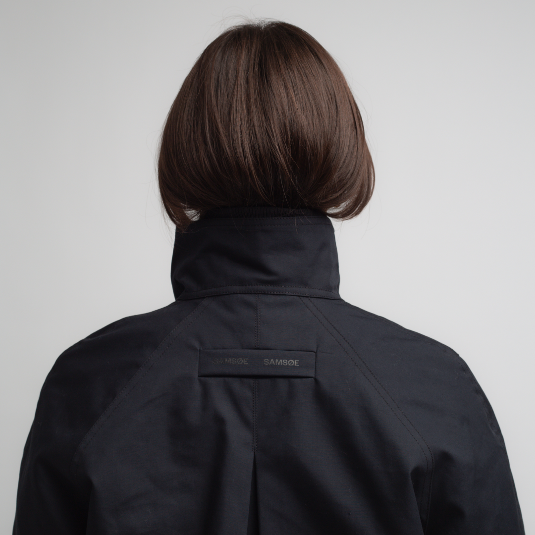 SAMSØE SAMSØE - SARIVO KURTKA WIOSENNA CZARNA