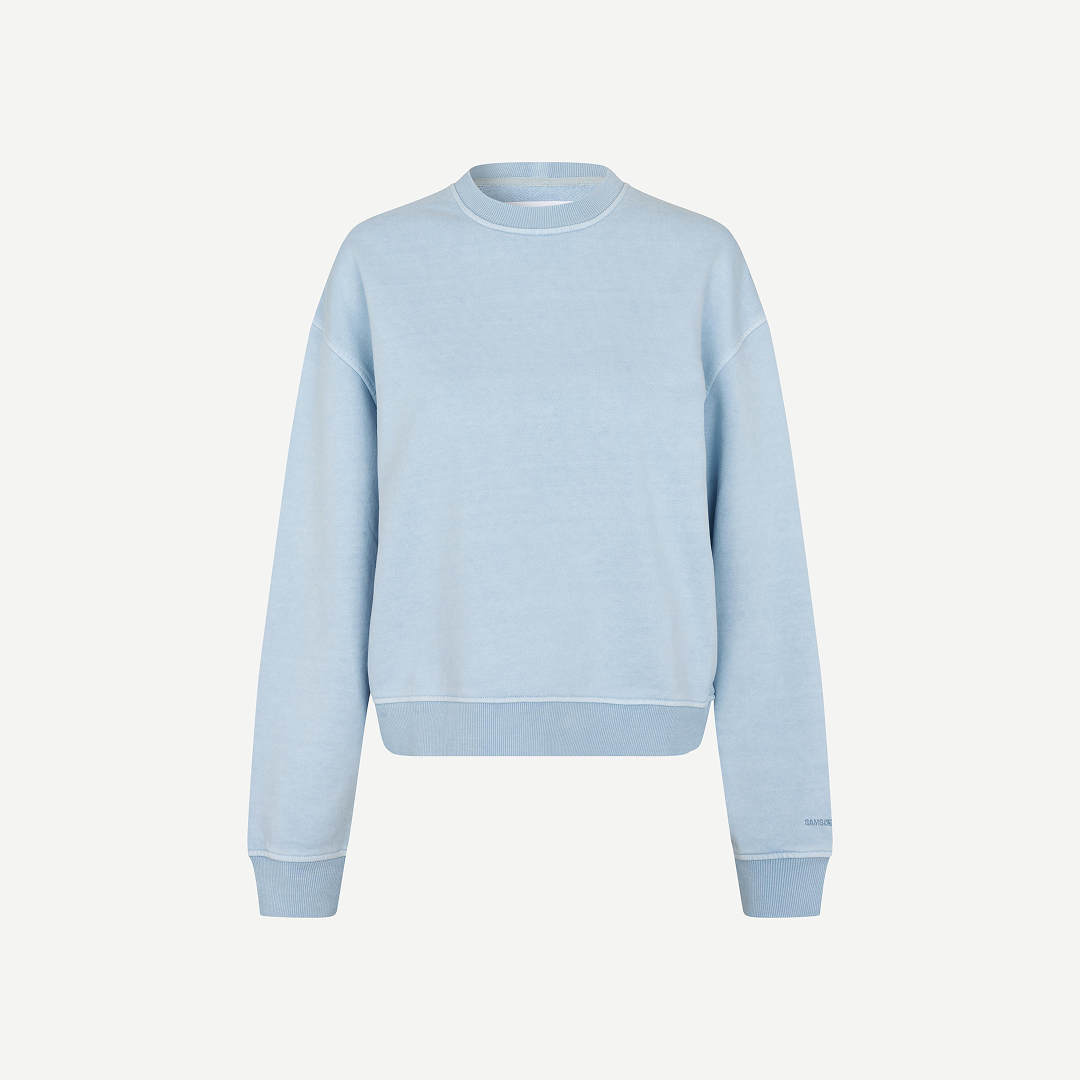 SAMSØE SAMSØE - SAVAN BLUZA NIEBIESKA