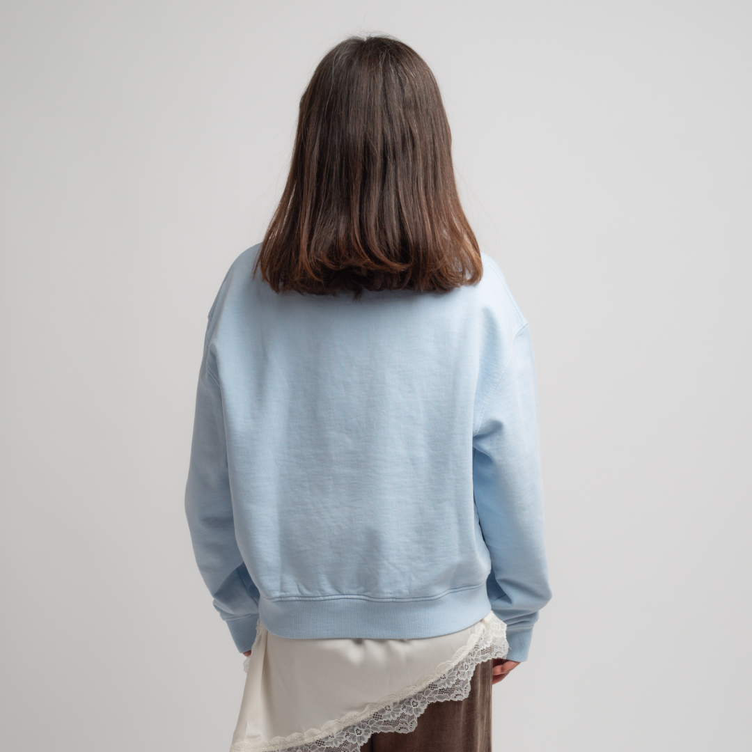 SAMSØE SAMSØE - SAVAN BLUZA NIEBIESKA