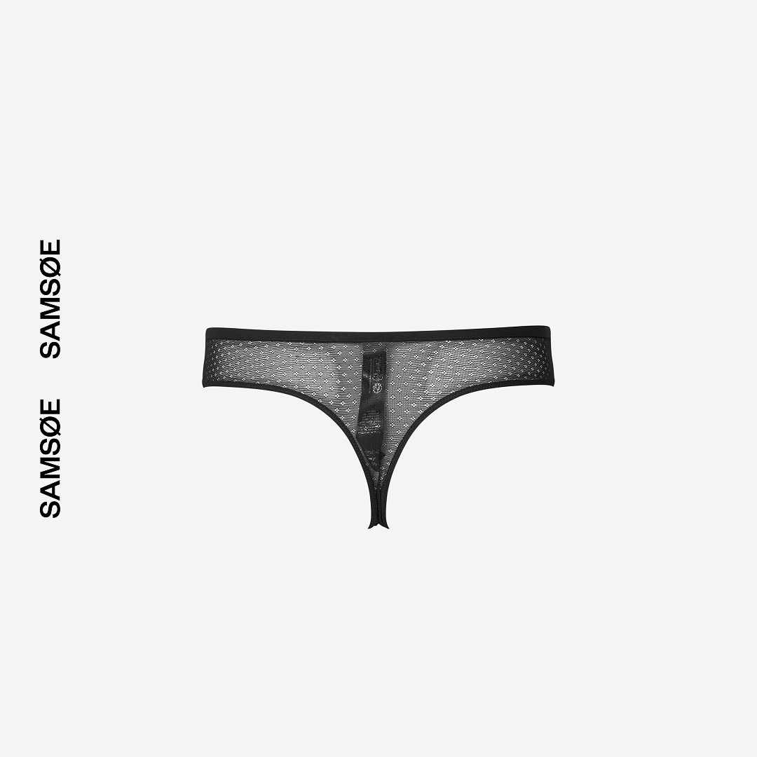 SAMSØE SAMSØE - SAVIONA MAJTKI CZARNE