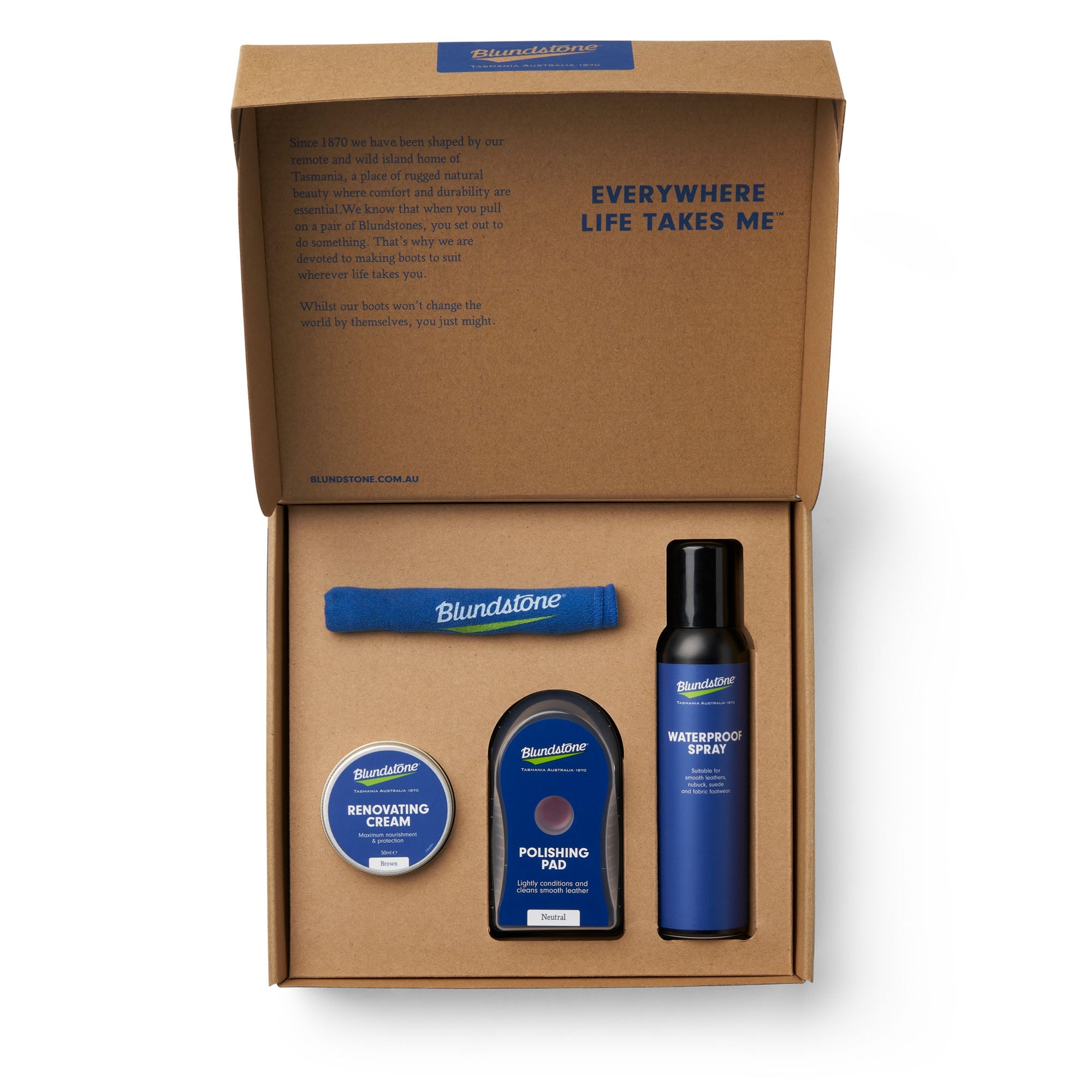 Blundstone Zestaw do pielęgnacji butów Shoe Care Kit Black Kolor Czarny