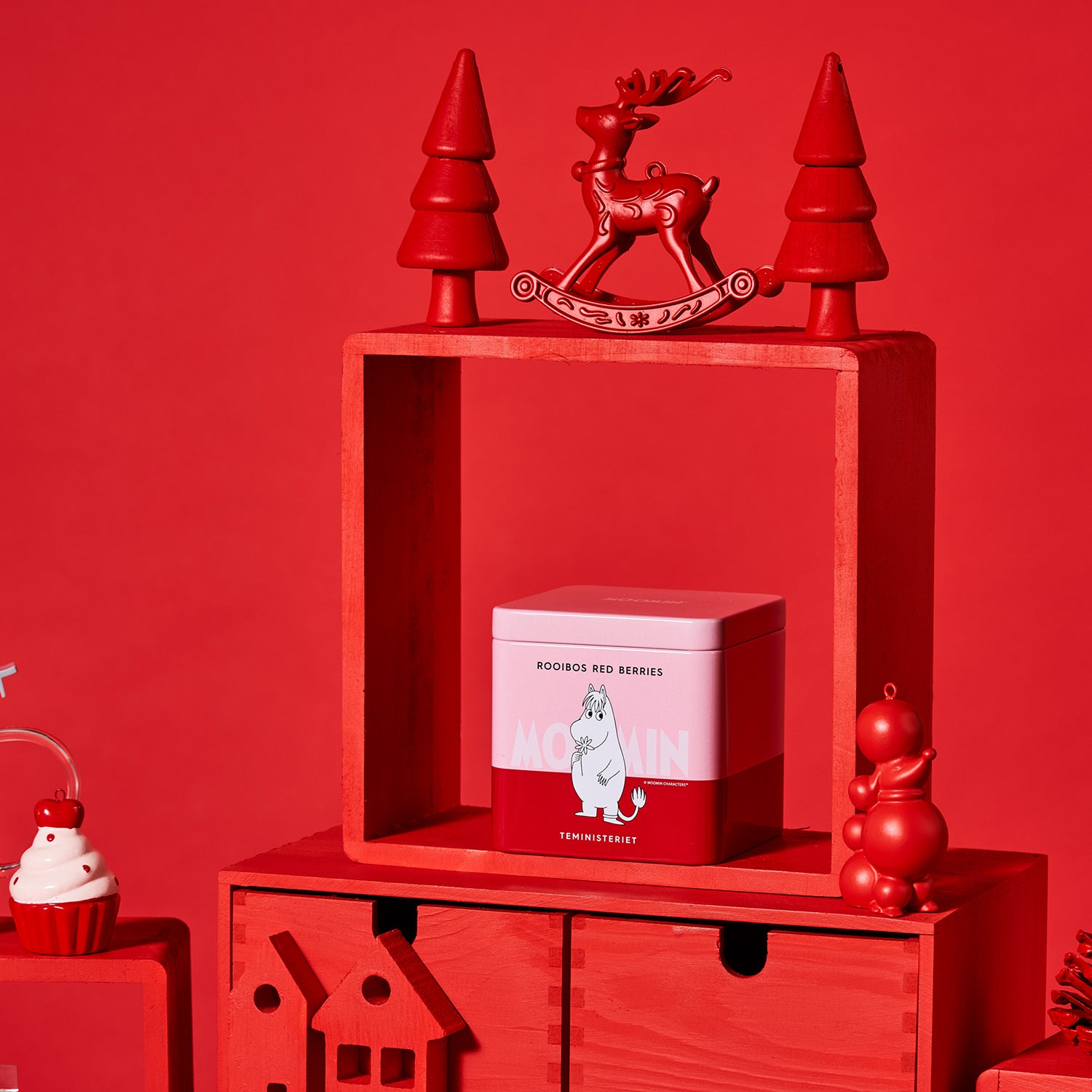 Teministeriet Sypana herbata roibos Moomin Rooibos Red Berries 100g