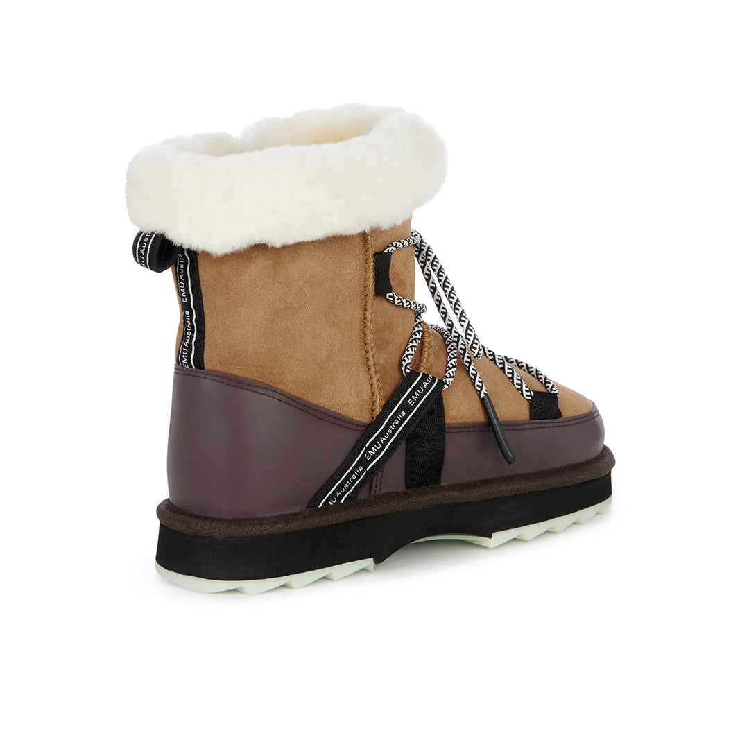 Emu Australia Buty Damskie Blurred Chestnut Kolor Brązowy