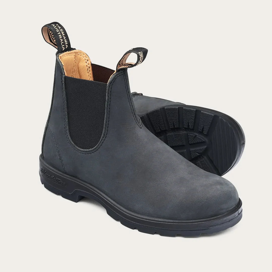 Blundstone 587 - Buty Damskie Męskie - Rustic Black - Kolor Czarny