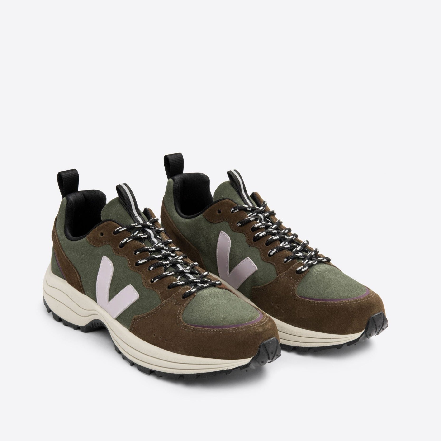 Veja Venturi Sneakers Damski Suede Mud Parme Multico Kolor Brązowy