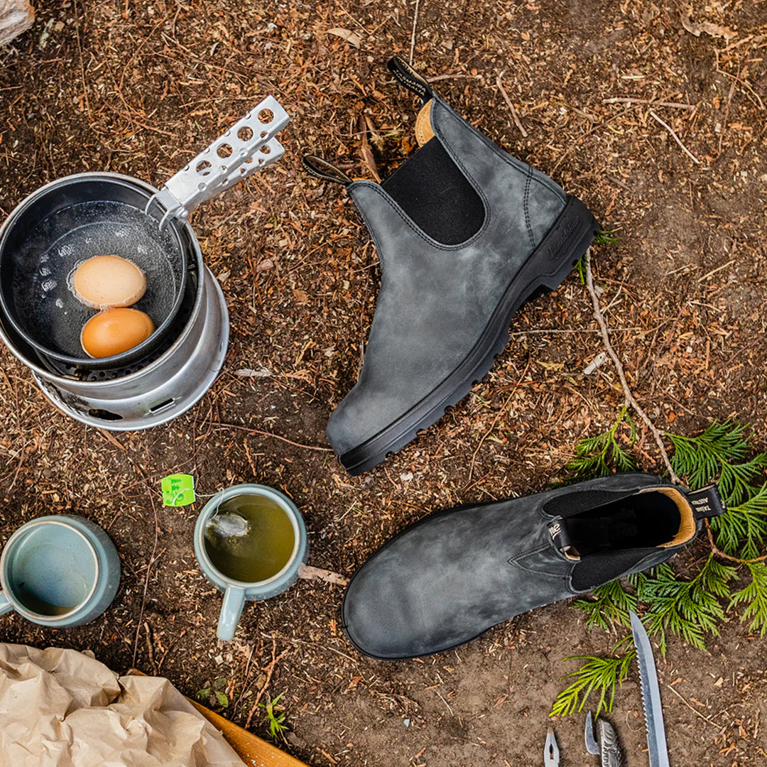 Blundstone 587 - Buty Damskie Męskie - Rustic Black - Kolor Czarny