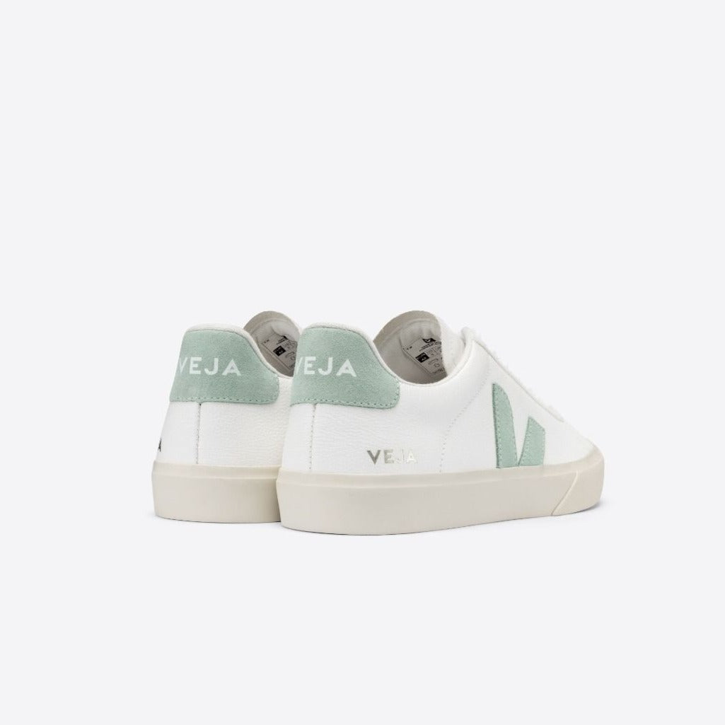 Veja Campo Sneakersy Damskie Chromefree Leather Extra White Matcha Kolor Biały