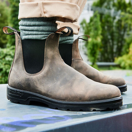 Blundstone 2446 Sztyblety Damskie Męskie Clay Kolor Szary