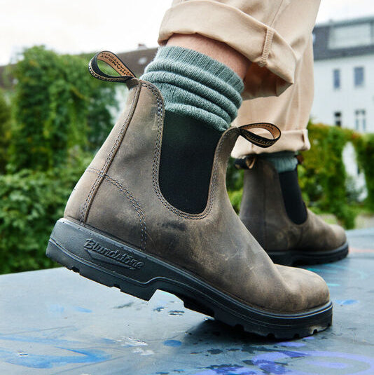 Blundstone 2446 Sztyblety Damskie Męskie Clay Kolor Szary