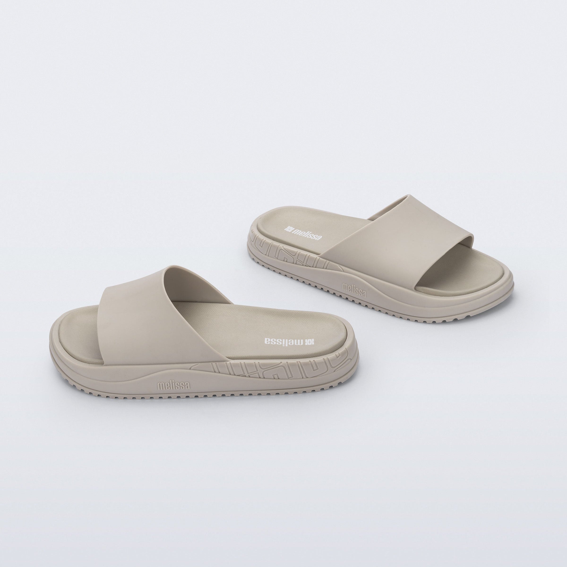 Melissa Beach Slide Bold AD Beige Klapki Damskie Beżowe