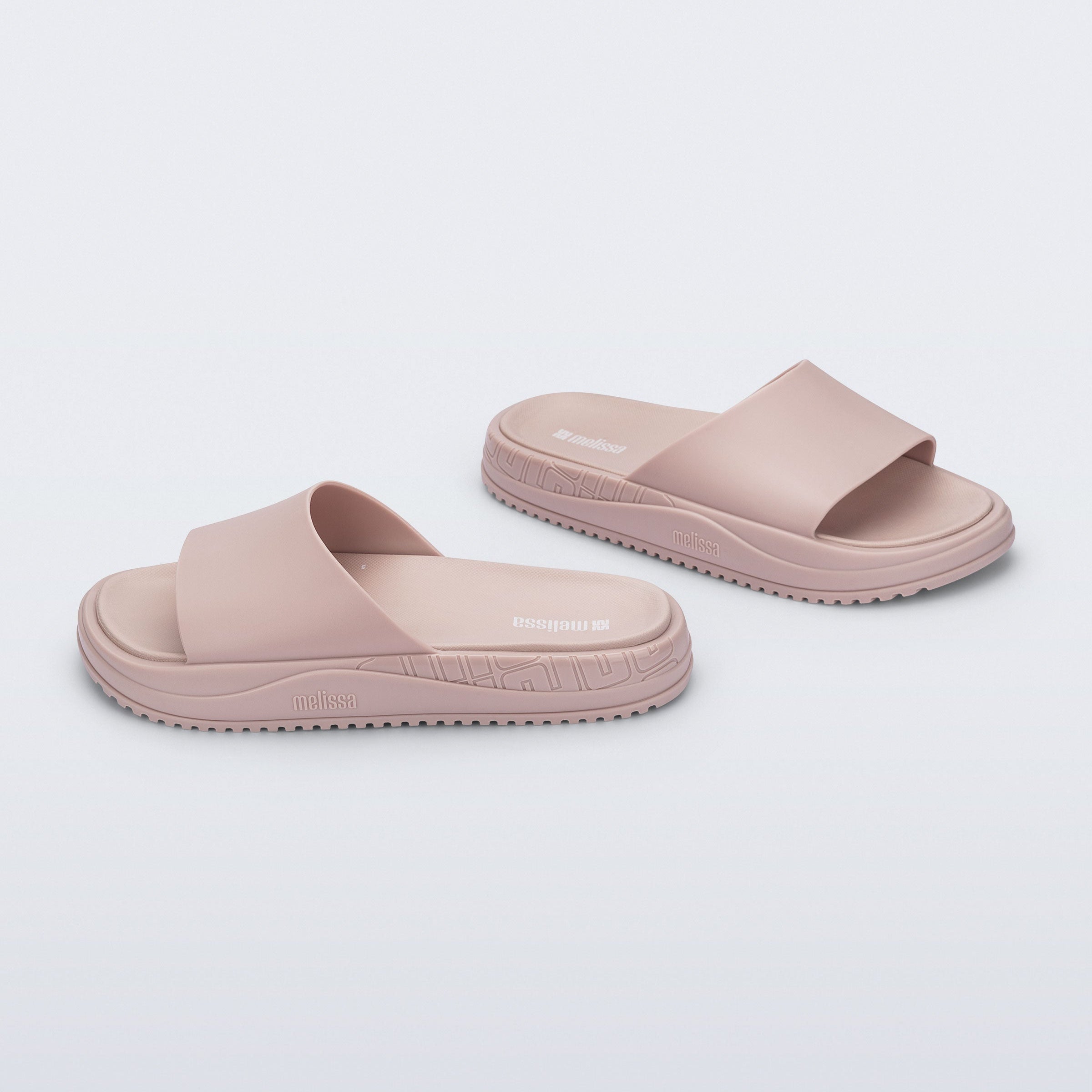 Melissa Beach Slide Bold AD Light Pink Klapki Damskie Różowe
