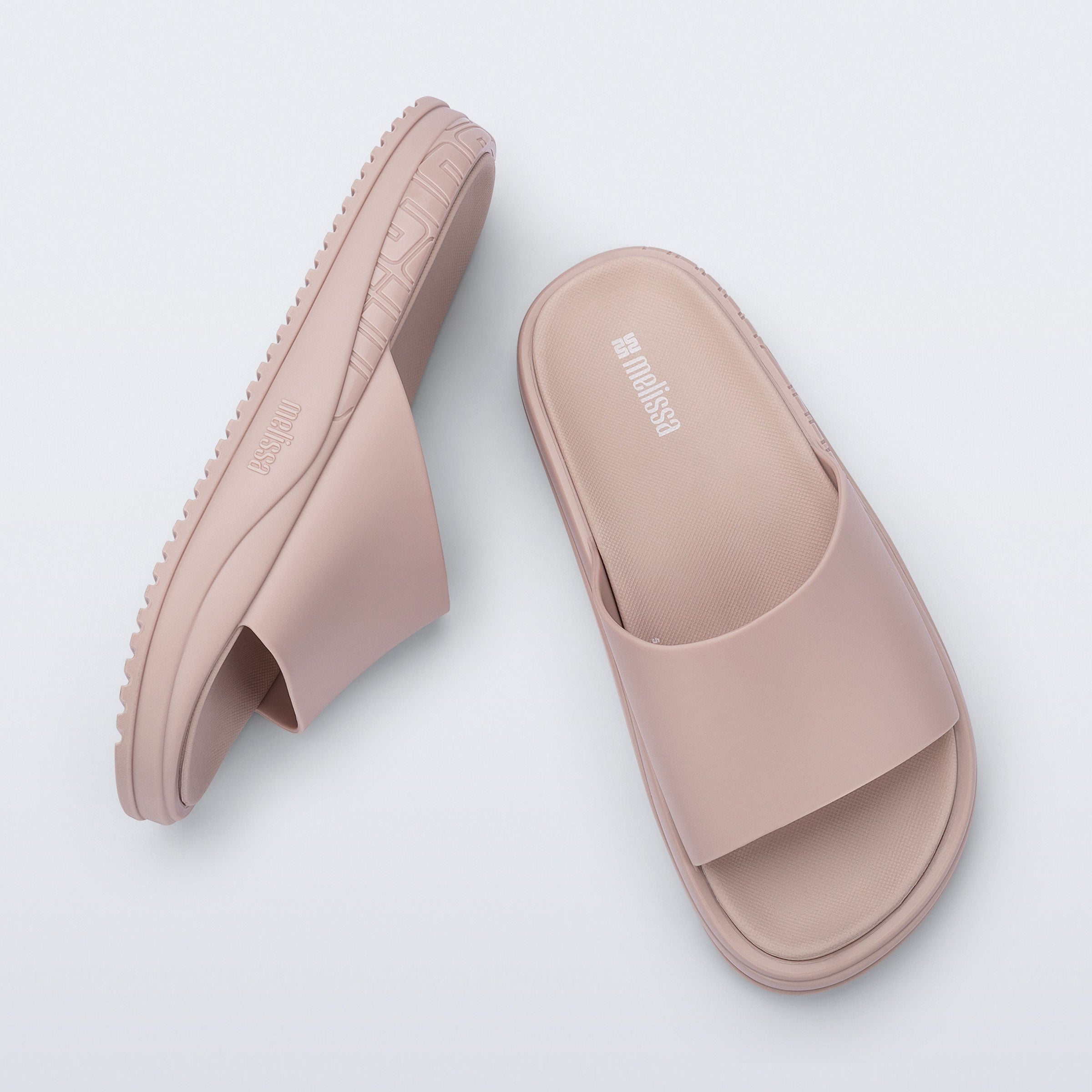 Melissa Beach Slide Bold AD Light Pink Klapki Damskie Różowe