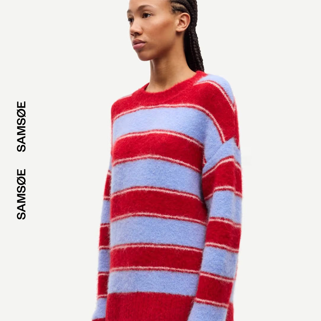 SAMSØE SAMSØE - SAYEANNE SWETER W PASKI