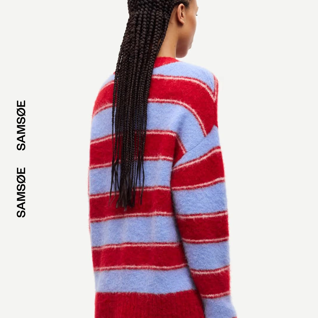 SAMSØE SAMSØE - SAYEANNE SWETER W PASKI