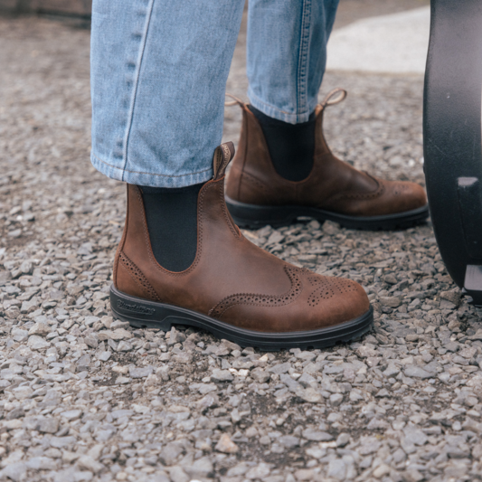 Blundstone 2444 Sztyblety Damskie Męskie Antique Brown Kolor Brązowy