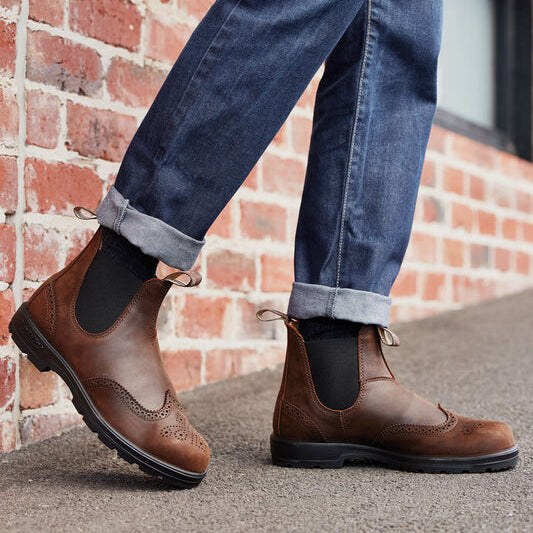 Blundstone 2444 Sztyblety Damskie Męskie Antique Brown Kolor Brązowy