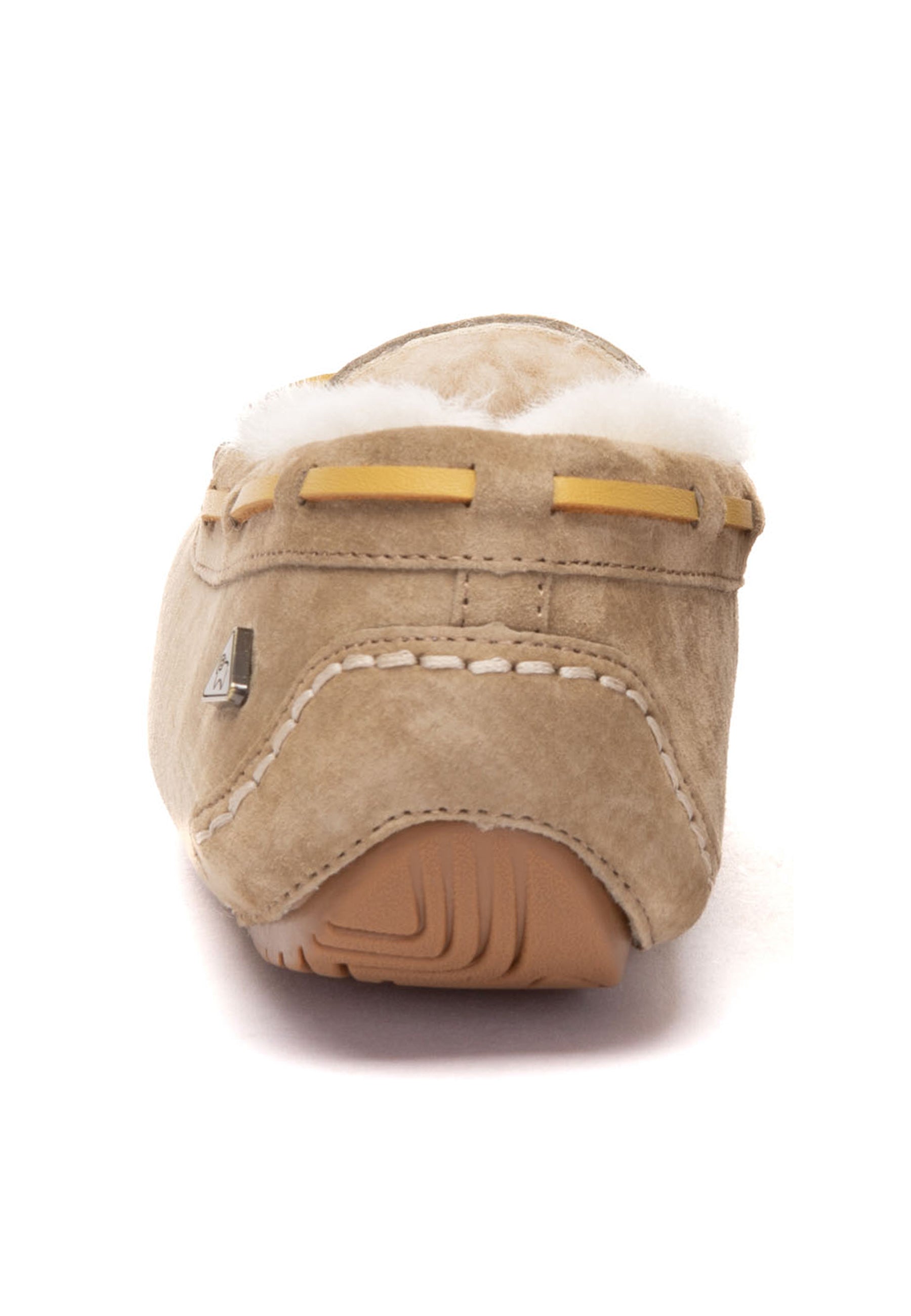 EVERAU Crested Leather Loafers Loafersy Brązowe