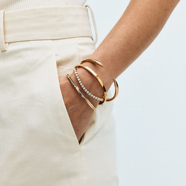 Edblad Bransoletka Crest Bangle Gold