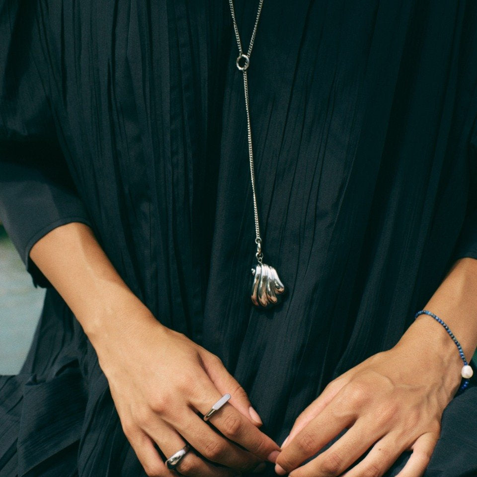 Edblad Naszyjnik Loop Charm S Steel