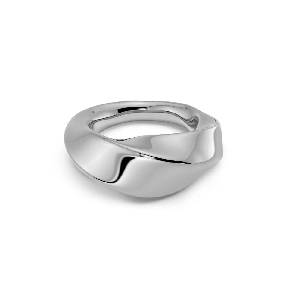 Edblad Pierścionek Helix Ring Steel